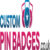Logo del gruppo high-quality enamel badges at Custom Pin Badges in the UK